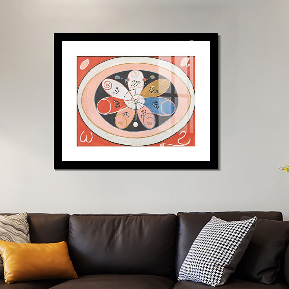 INVIN ART Framed Print Canvas Giclee Art untitled 1908 by Hilma Af Klint Wall Art Office