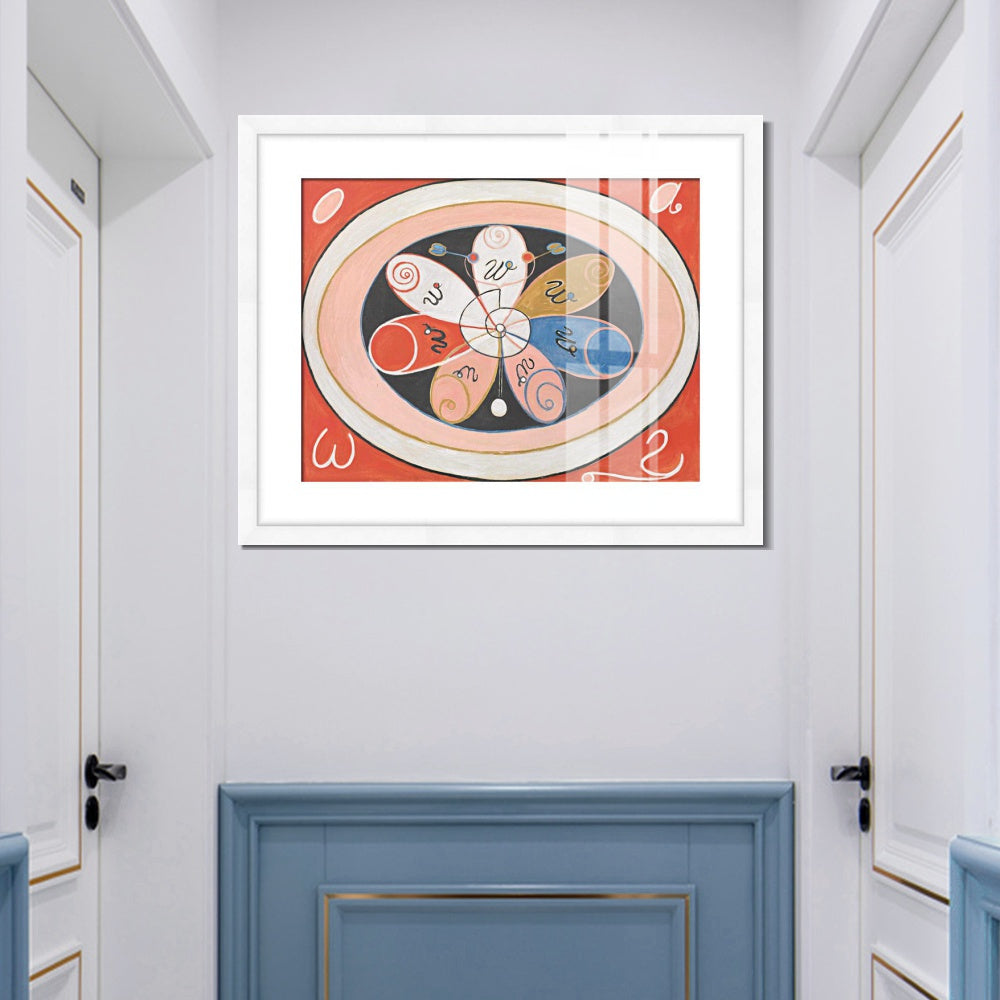 INVIN ART Framed Print Canvas Giclee Art untitled 1908 by Hilma Af Klint Wall Art Office