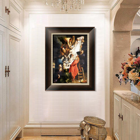 INVIN ART Framed Canvas Art Giclee Print Series#001 by Peter Paul Rubens Wall Art Living Room Home Office Decorations