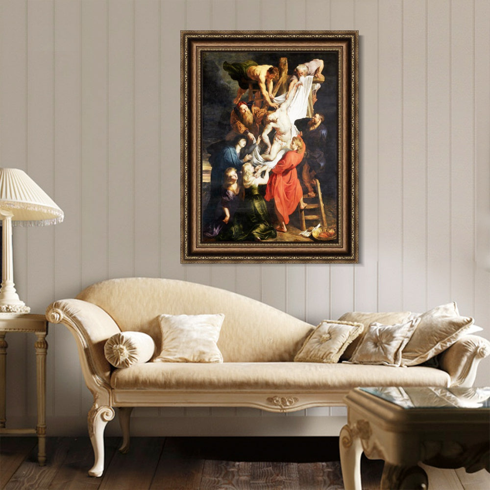 INVIN ART Framed Canvas Art Giclee Print Series#001 by Peter Paul Rubens Wall Art