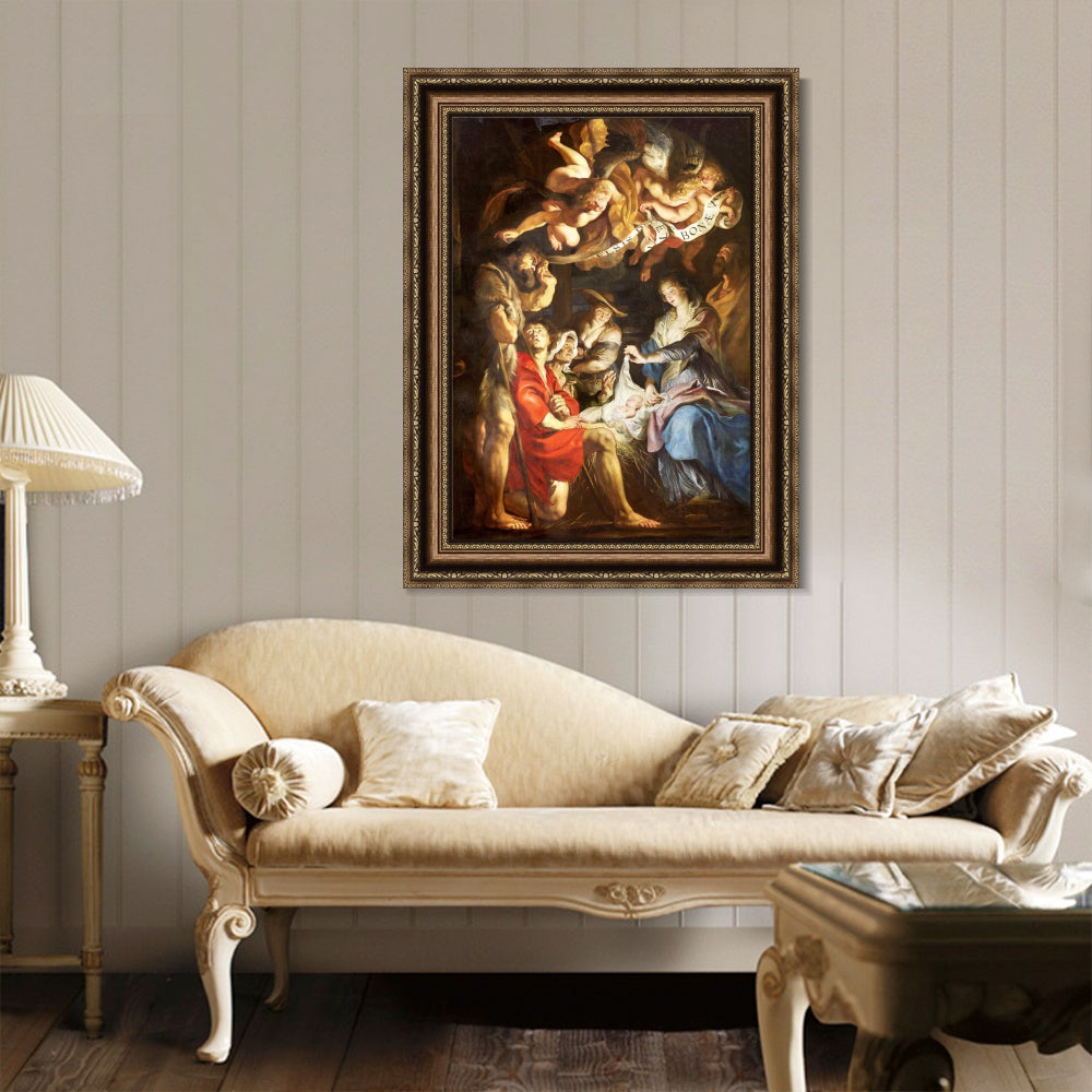 INVIN ART Framed Canvas Art Giclee Print Series#002 by Peter Paul Rubens Wall Art