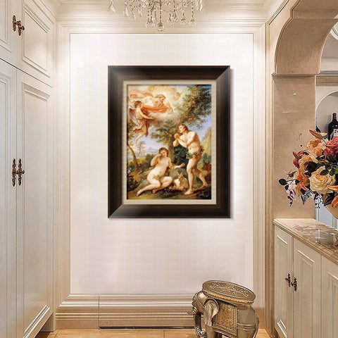 INVIN ART Framed Canvas Art Giclee Print Series#005 by Peter Paul Rubens Wall Art Living Room Home Office Decorations