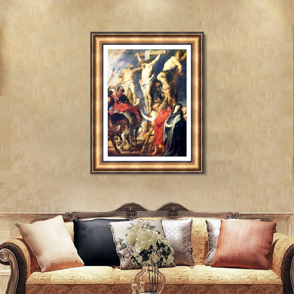 INVIN ART Framed Canvas Art Giclee Print Series#010 by Peter Paul Rubens Wall Art