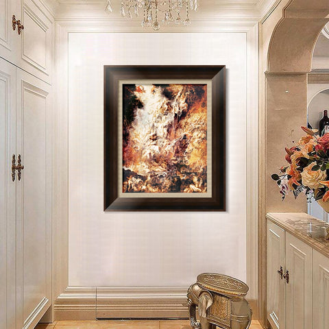 INVIN ART Framed Canvas Art Giclee Print Series#012 by Peter Paul Rubens Wall Art Living Room Home Office Decorations