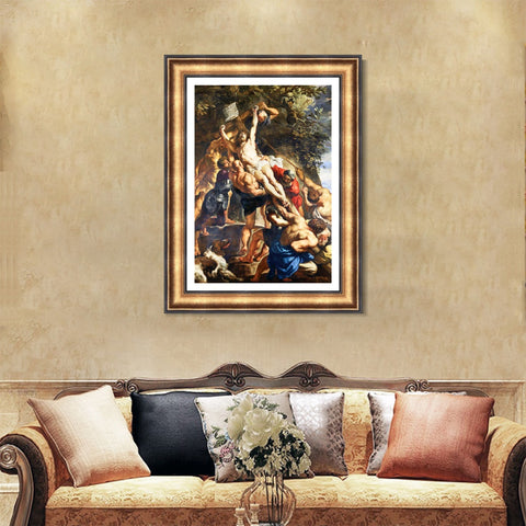 INVIN ART Framed Canvas Art Giclee Print Series#017 by Peter Paul Rubens Wall Art Living Room Home Office Decorations