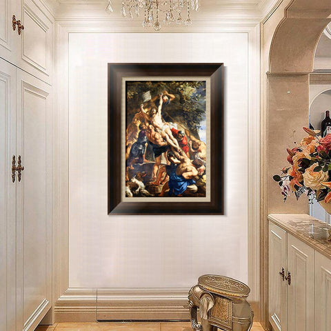 INVIN ART Framed Canvas Art Giclee Print Series#017 by Peter Paul Rubens Wall Art Living Room Home Office Decorations