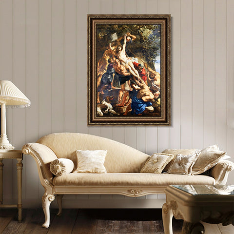 INVIN ART Framed Canvas Art Giclee Print Series#017 by Peter Paul Rubens Wall Art Living Room Home Office Decorations