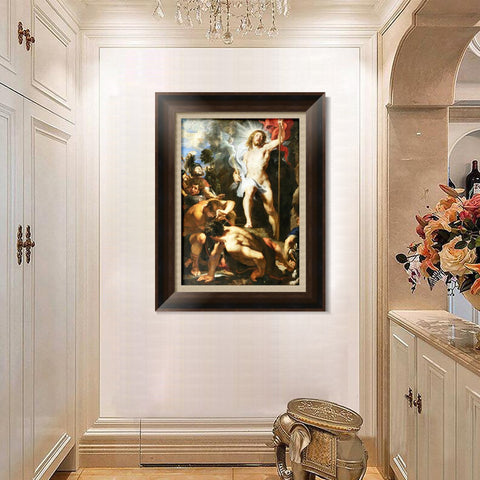 INVIN ART Framed Canvas Art Giclee Print Series#020 by Peter Paul Rubens Wall Art Living Room Home Office Decorations