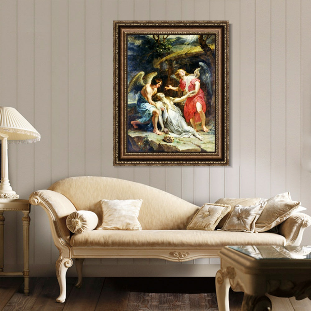 INVIN ART Framed Canvas Art Giclee Print Series#023 by Peter Paul Rubens Wall Art