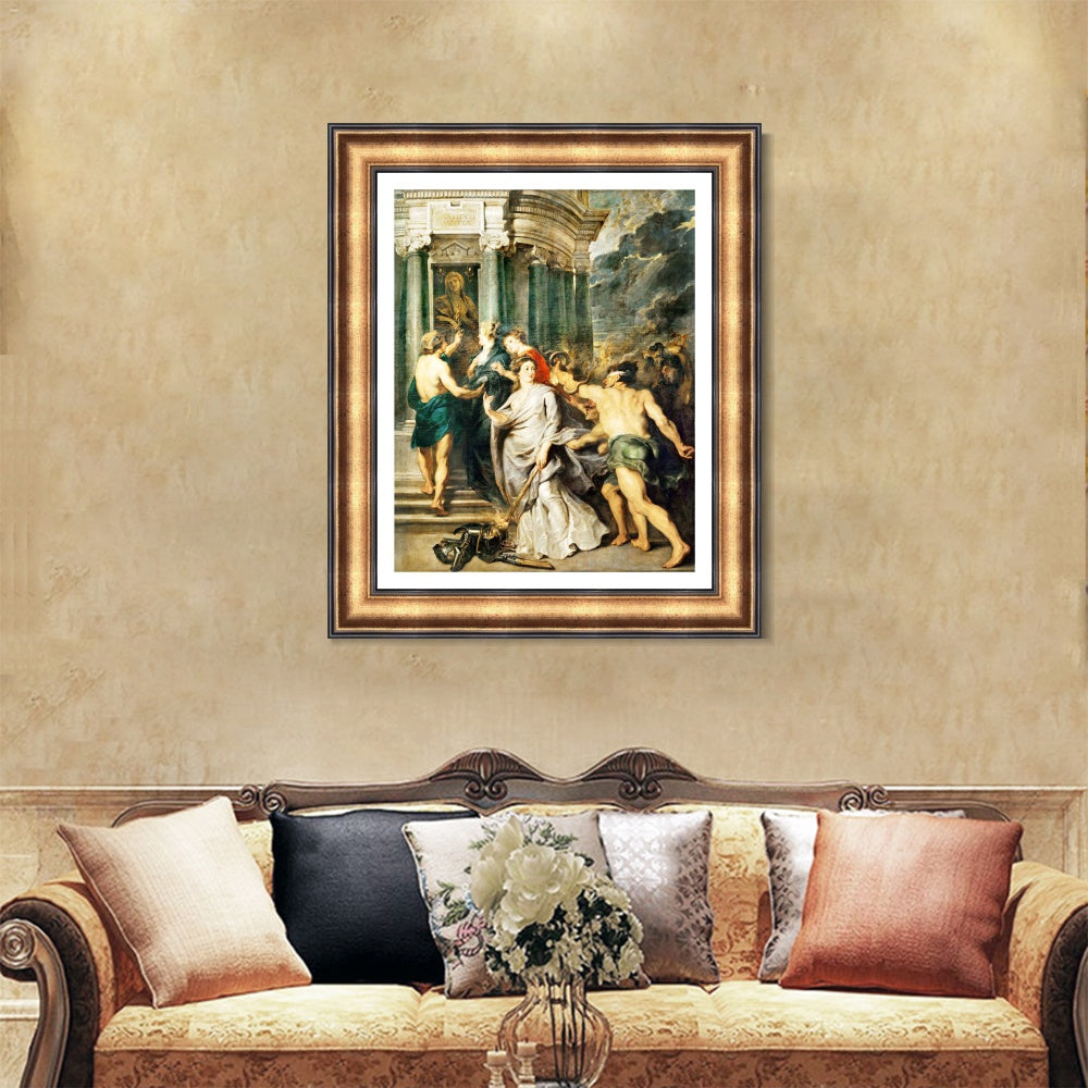 INVIN ART Framed Canvas Art Giclee Print Series#029 by Peter Paul Rubens Wall Art