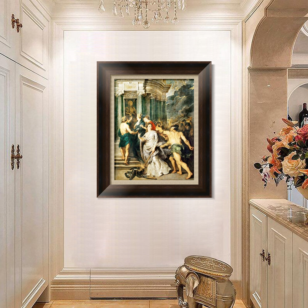 INVIN ART Framed Canvas Art Giclee Print Series#029 by Peter Paul Rubens Wall Art