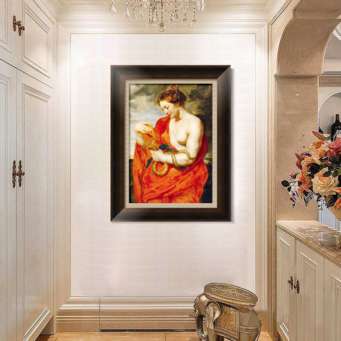 INVIN ART Framed Canvas Art Giclee Print Series#035 by Peter Paul Rubens Wall Art Living Room Home Office Decorations