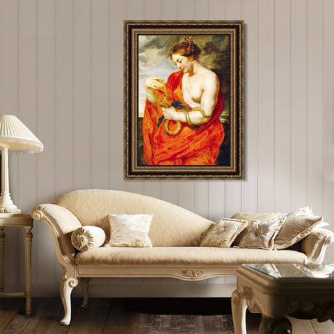 INVIN ART Framed Canvas Art Giclee Print Series#035 by Peter Paul Rubens Wall Art Living Room Home Office Decorations