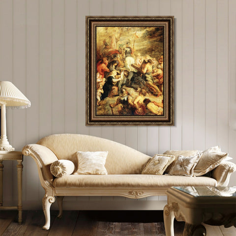 INVIN ART Framed Canvas Art Giclee Print Series#038 by Peter Paul Rubens Wall Art Living Room Home Office Decorations