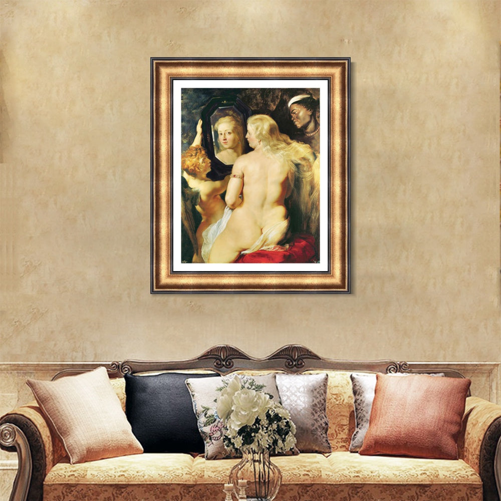 INVIN ART Framed Canvas Art Giclee Print Series#039 by Peter Paul Rubens Wall Art