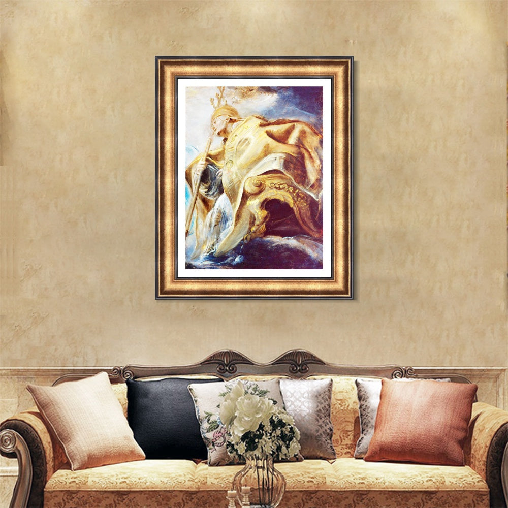 INVIN ART Framed Canvas Art Giclee Print Series#040 by Peter Paul Rubens Wall Art