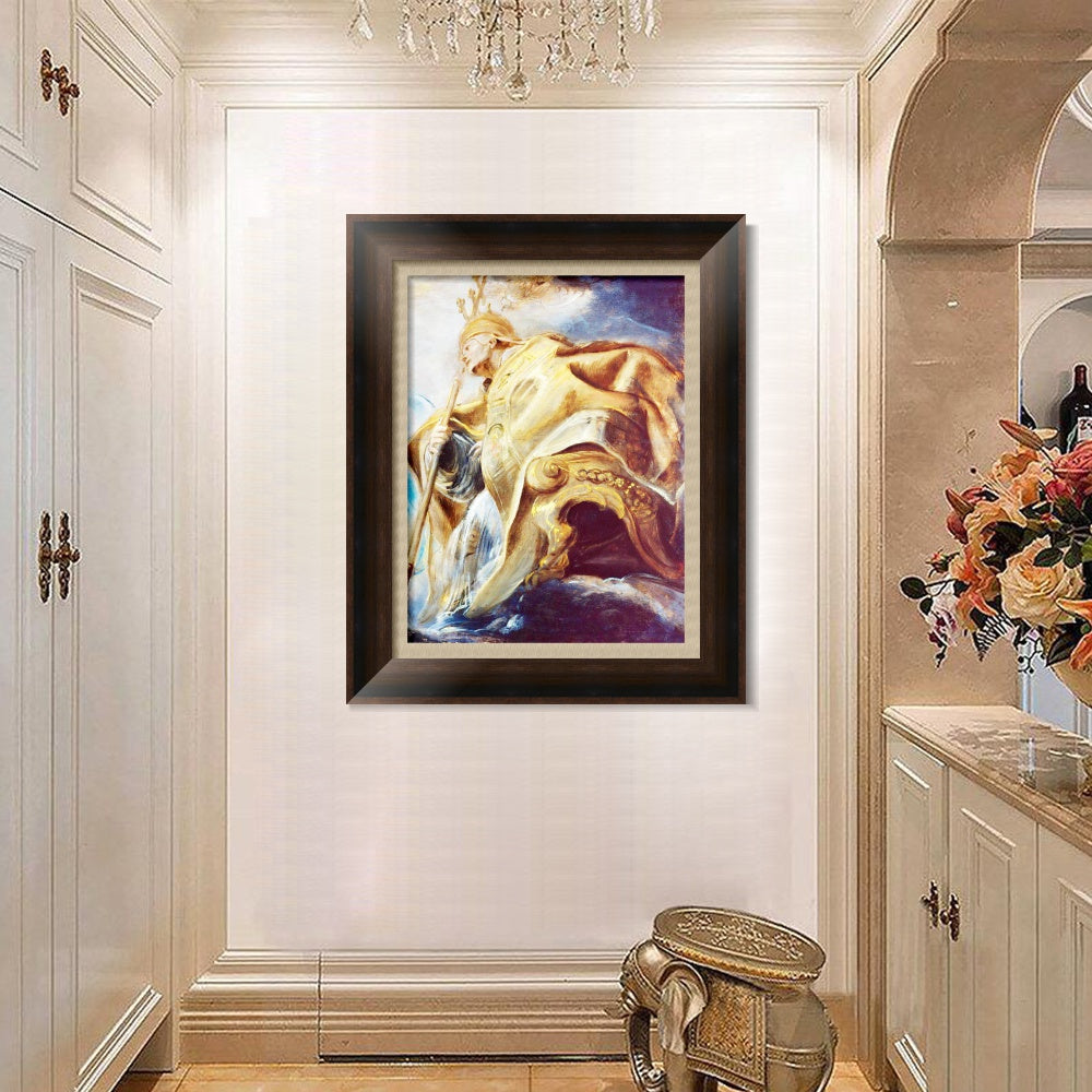 INVIN ART Framed Canvas Art Giclee Print Series#040 by Peter Paul Rubens Wall Art