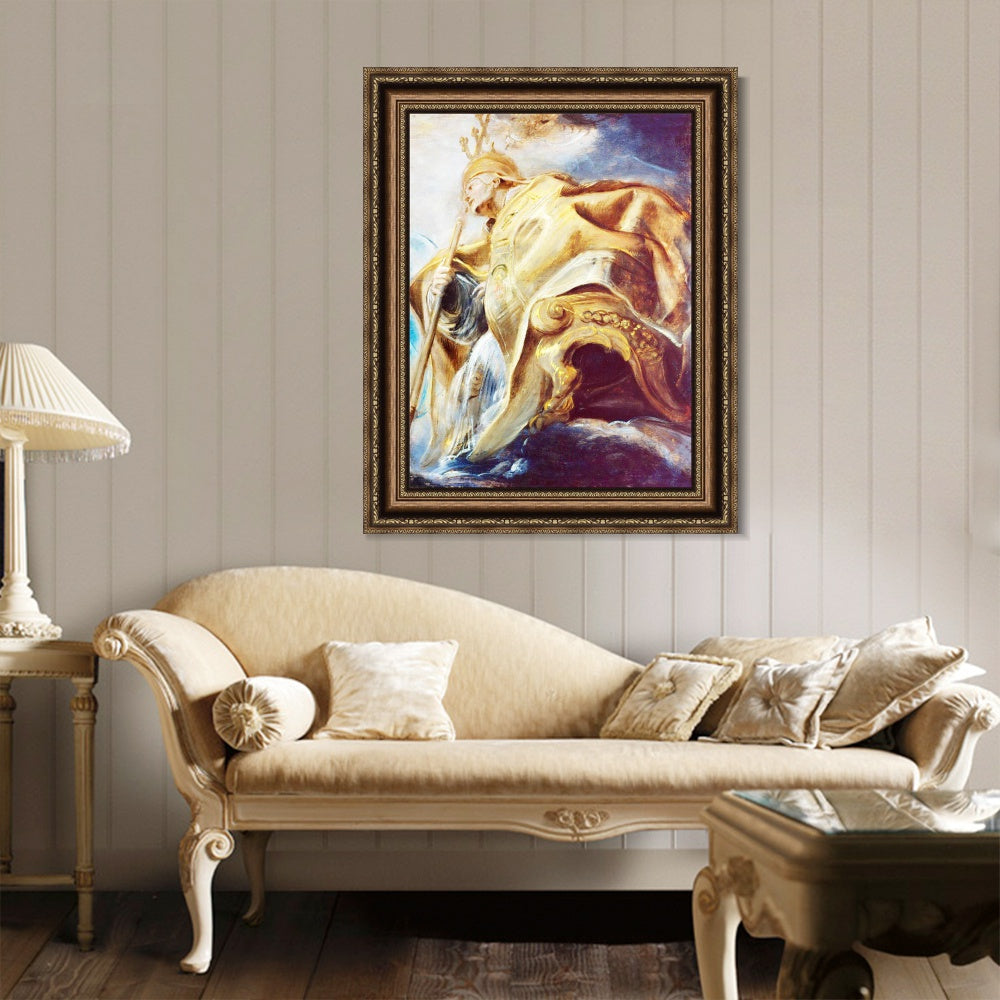 INVIN ART Framed Canvas Art Giclee Print Series#040 by Peter Paul Rubens Wall Art