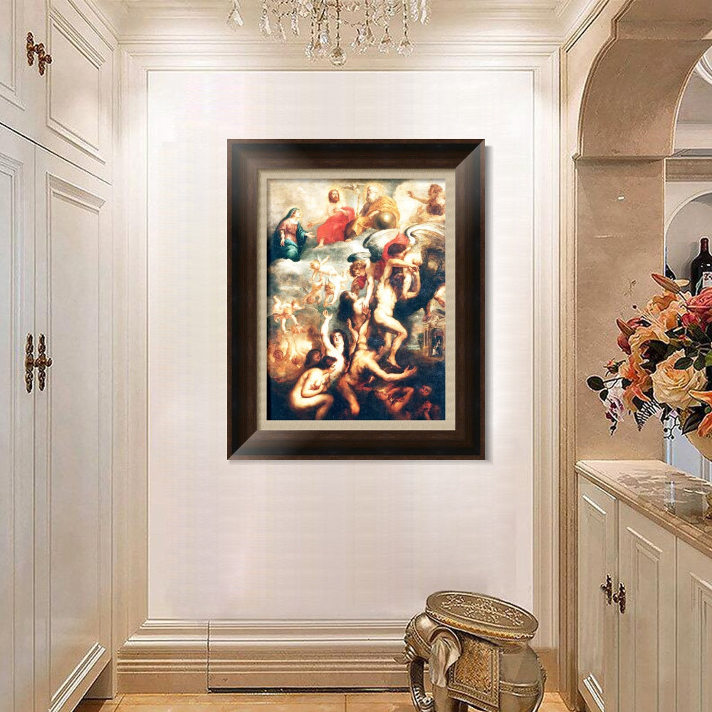 INVIN ART Framed Canvas Art Giclee Print Series#041 by Peter Paul Rubens Wall Art