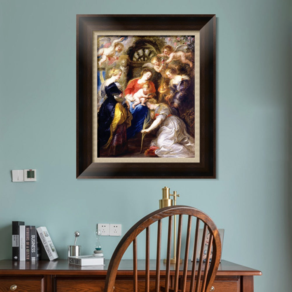 INVIN ART Framed Canvas Art Giclee Print Series#042 by Peter Paul Rubens Wall Art