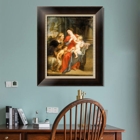 INVIN ART Framed Canvas Art Giclee Print Series#044 by Peter Paul Rubens Wall Art Living Room Home Office Decorations