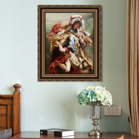 INVIN ART Framed Canvas Art Giclee Print Series#045 by Peter Paul Rubens Wall Art Living Room Home Office Decorations