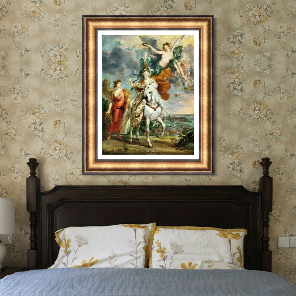 INVIN ART Framed Canvas Art Giclee Print Series#046 by Peter Paul Rubens Wall Art