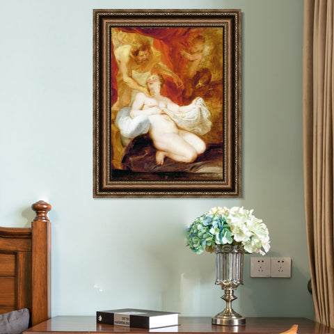 INVIN ART Framed Canvas Art Giclee Print Series#047 by Peter Paul Rubens Wall Art Living Room Home Office Decorations