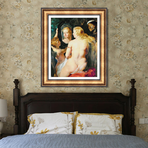INVIN ART Framed Canvas Art Giclee Print Series#048 by Peter Paul Rubens Wall Art Living Room Home Office Decorations