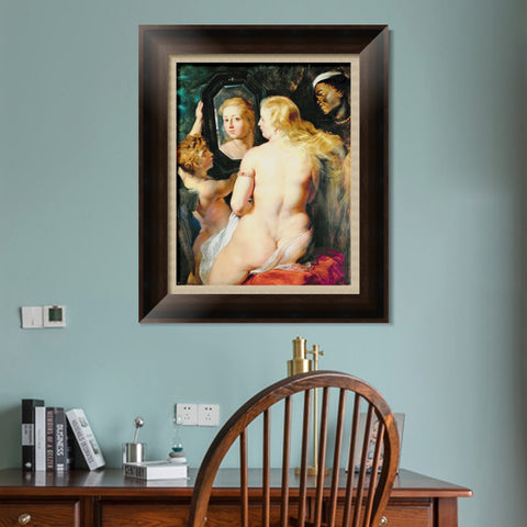 INVIN ART Framed Canvas Art Giclee Print Series#048 by Peter Paul Rubens Wall Art Living Room Home Office Decorations