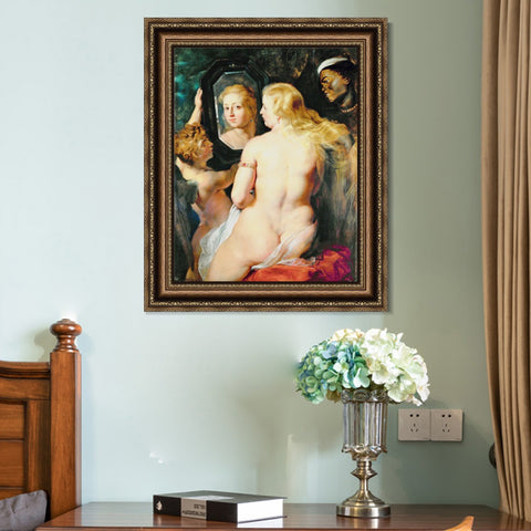 INVIN ART Framed Canvas Art Giclee Print Series#048 by Peter Paul Rubens Wall Art Living Room Home Office Decorations