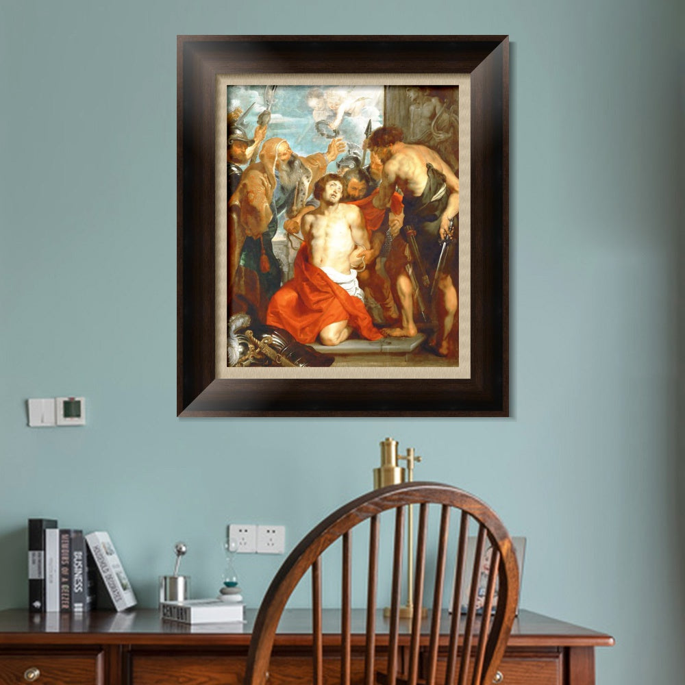 INVIN ART Framed Canvas Art Giclee Print Series#049 by Peter Paul Rubens Wall Art
