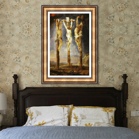 INVIN ART Framed Canvas Art Giclee Print Series#050 by Peter Paul Rubens Wall Art Living Room Home Office Decorations