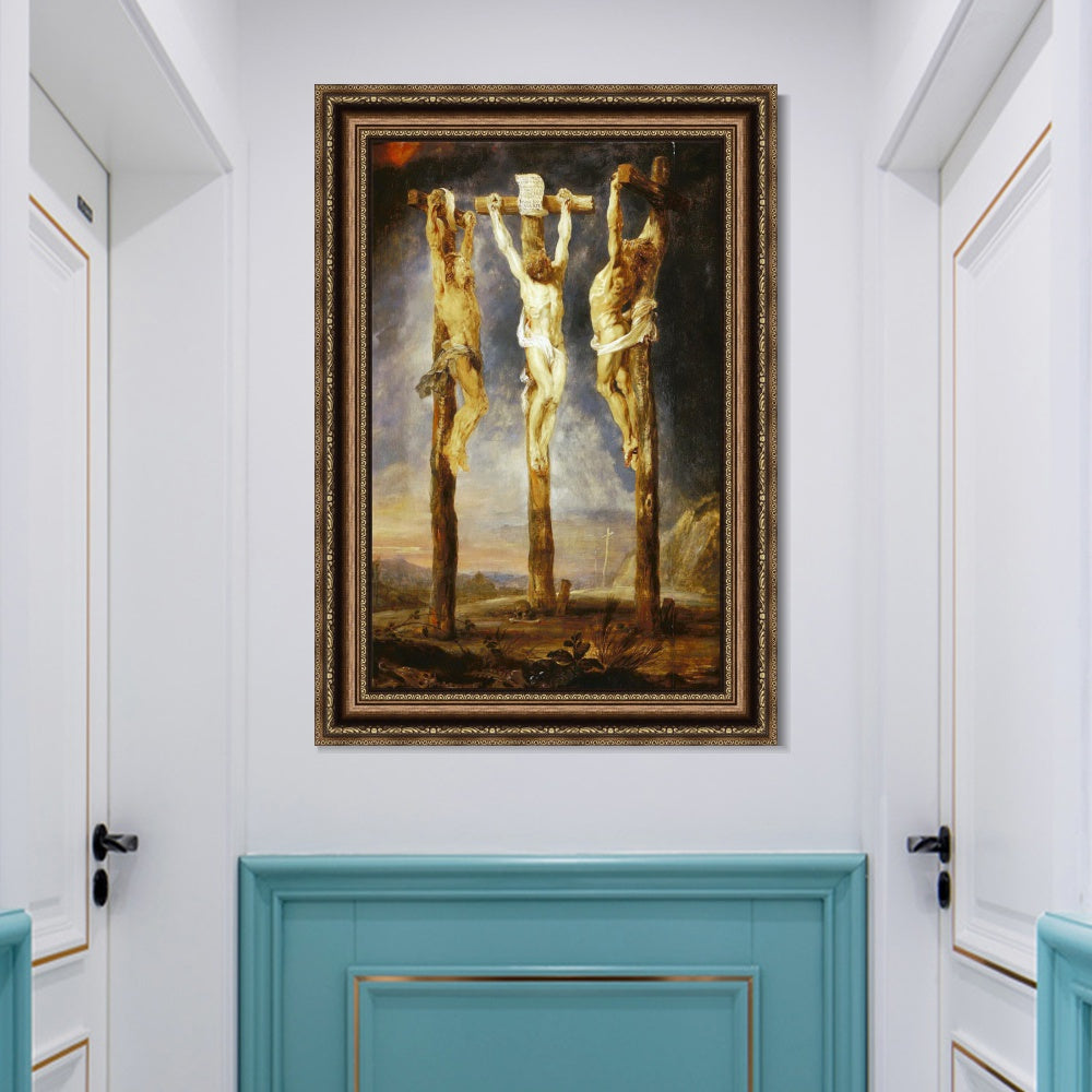INVIN ART Framed Canvas Art Giclee Print Series#050 by Peter Paul Rubens Wall Art