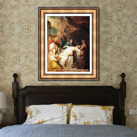 INVIN ART Framed Canvas Art Giclee Print Series#052 by Peter Paul Rubens Wall Art Living Room Home Office Decorations