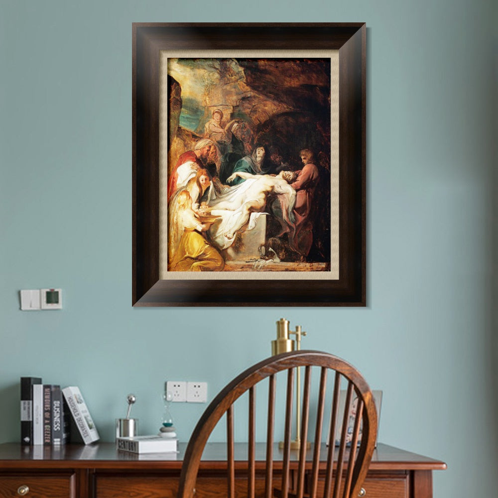 INVIN ART Framed Canvas Art Giclee Print Series#052 by Peter Paul Rubens Wall Art