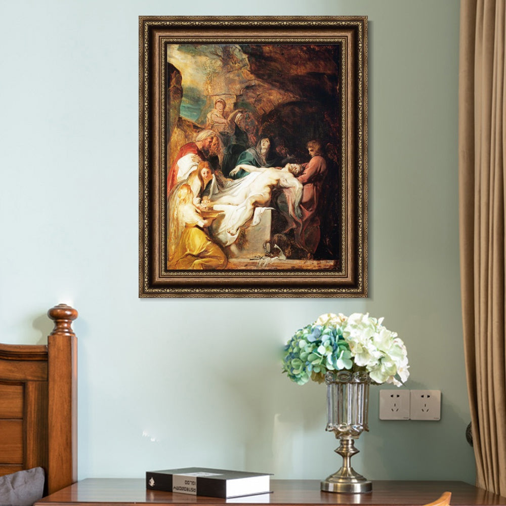 INVIN ART Framed Canvas Art Giclee Print Series#052 by Peter Paul Rubens Wall Art