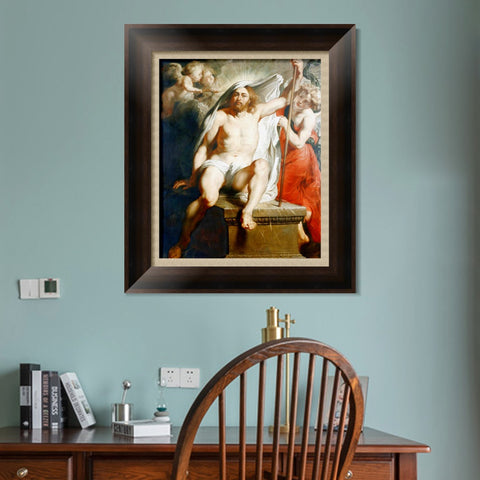 INVIN ART Framed Canvas Art Giclee Print Series#053 by Peter Paul Rubens Wall Art Living Room Home Office Decorations