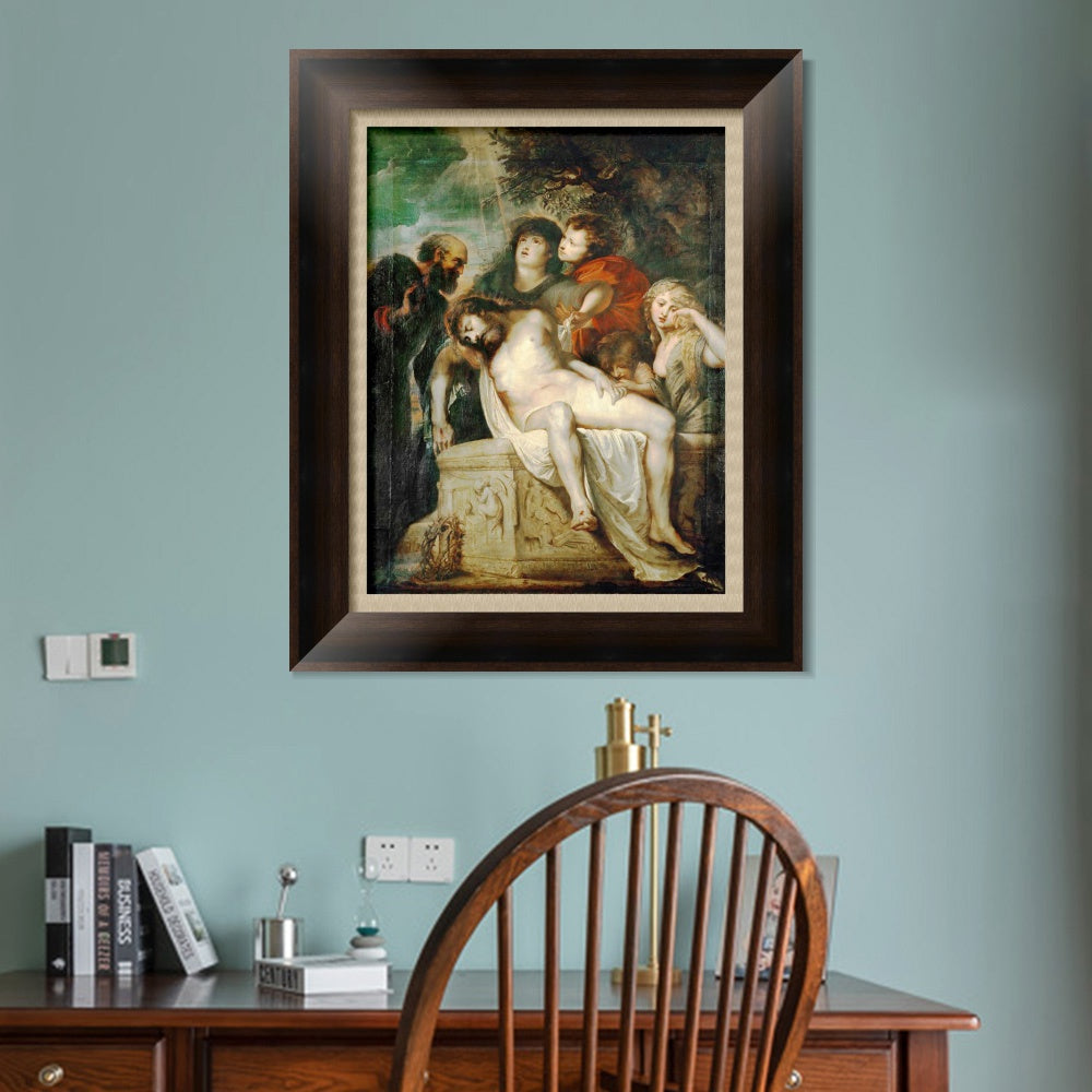 INVIN ART Framed Canvas Art Giclee Print Series#055 by Peter Paul Rubens Wall Art