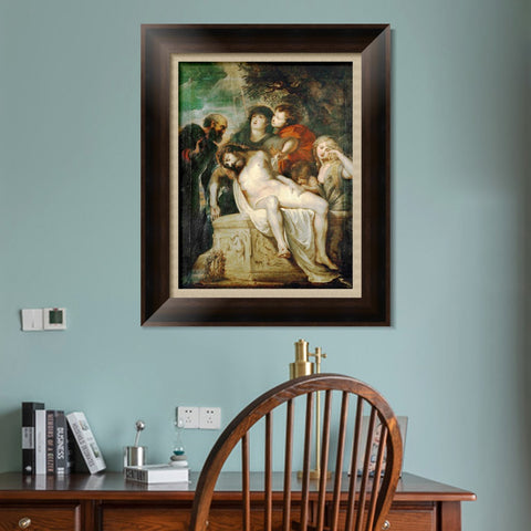 INVIN ART Framed Canvas Art Giclee Print Series#055 by Peter Paul Rubens Wall Art Living Room Home Office Decorations