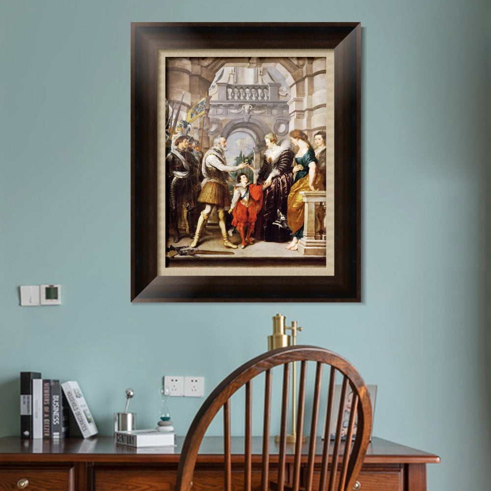 INVIN ART Framed Canvas Art Giclee Print Series#056 by Peter Paul Rubens Wall Art