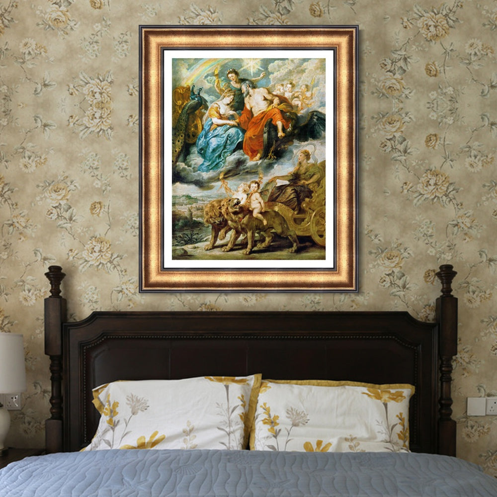 INVIN ART Framed Canvas Art Giclee Print Series#057 by Peter Paul Rubens Wall Art
