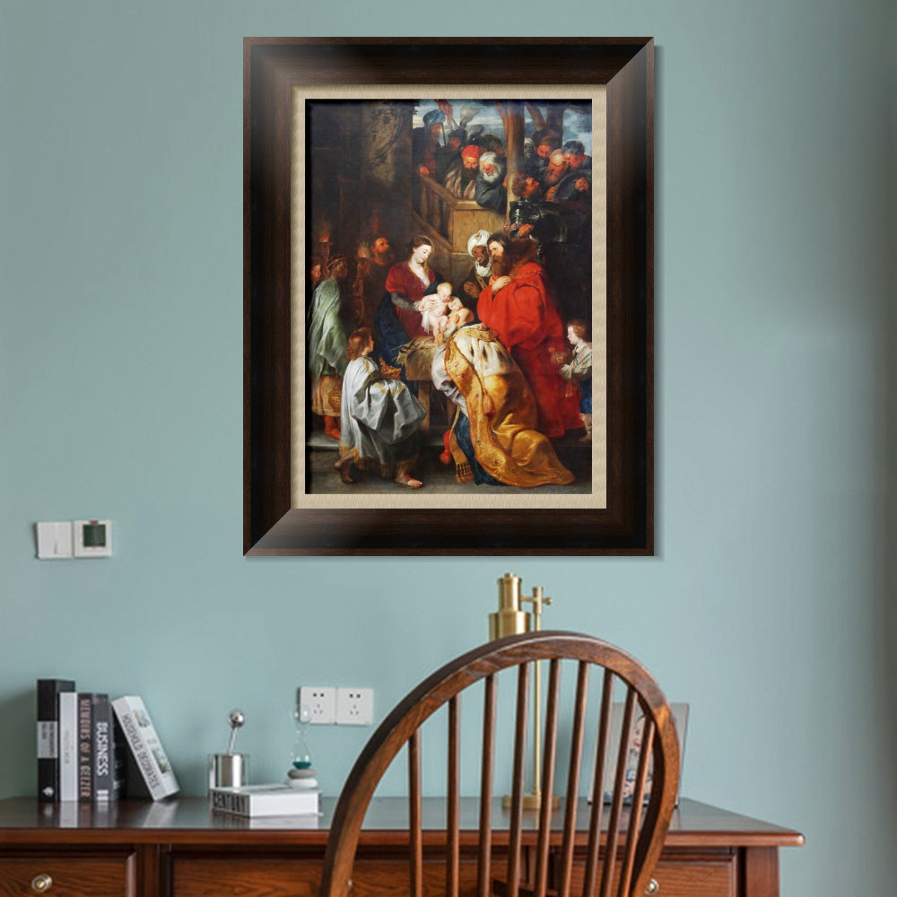 INVIN ART Framed Canvas Art Giclee Print Series#060 by Peter Paul Rubens Wall Art Living Room Home Office Decorations