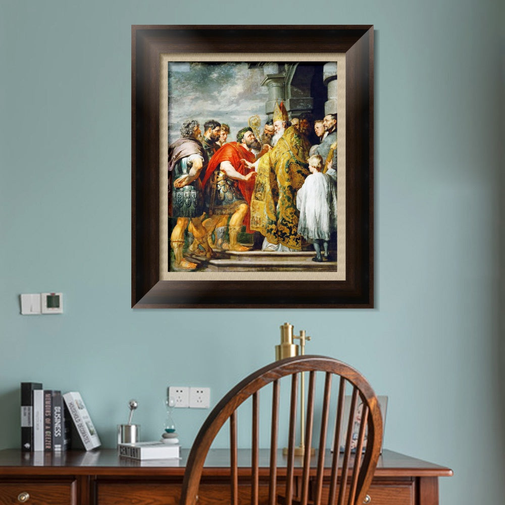 INVIN ART Framed Canvas Art Giclee Print Series#062 by Peter Paul Rubens Wall Art