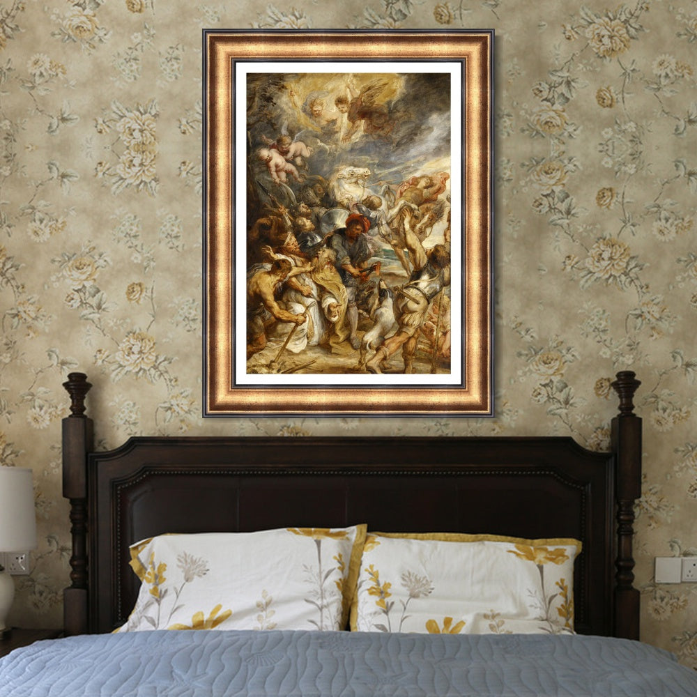 INVIN ART Framed Canvas Art Giclee Print Series#063 by Peter Paul Rubens Wall Art
