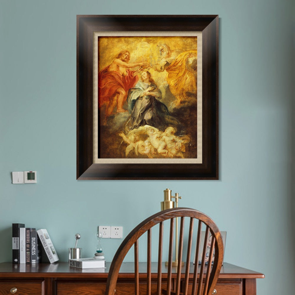 INVIN ART Framed Canvas Art Giclee Print Series#064 by Peter Paul Rubens Wall Art