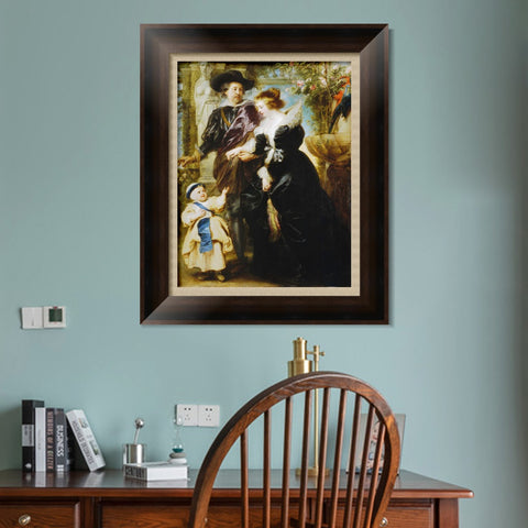 INVIN ART Framed Canvas Art Giclee Print Series#068 by Peter Paul Rubens Wall Art Living Room Home Office Decorations