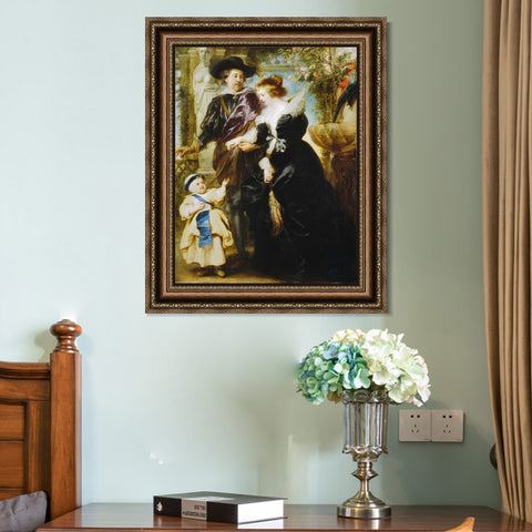 INVIN ART Framed Canvas Art Giclee Print Series#068 by Peter Paul Rubens Wall Art Living Room Home Office Decorations