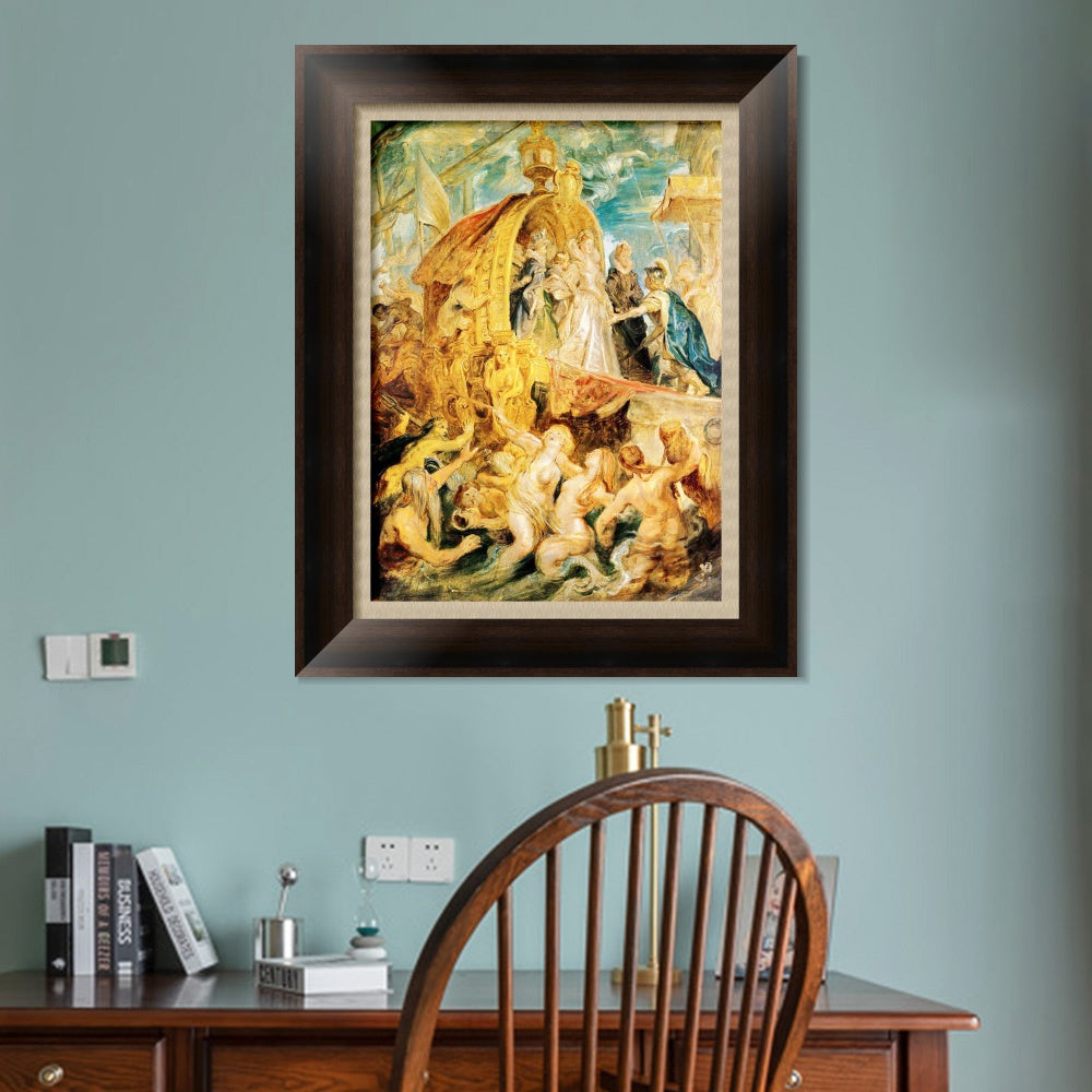 INVIN ART Framed Canvas Art Giclee Print Series#069 by Peter Paul Rubens Wall Art