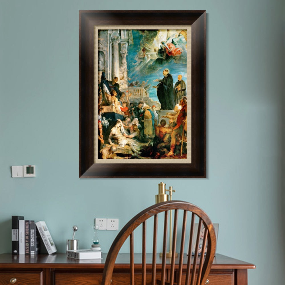 INVIN ART Framed Canvas Art Giclee Print Series#071 by Peter Paul Rubens Wall Art